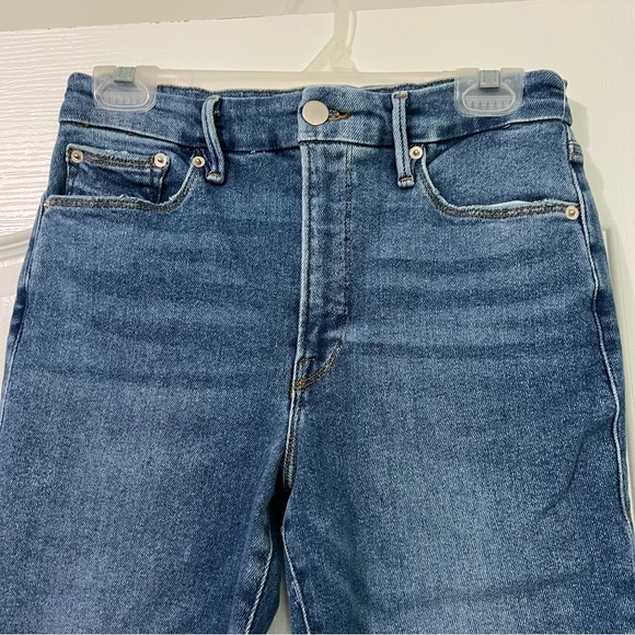 NWT Good American x ZARA Distressed High Rise Skinny Jeans - Picture 2 of 12